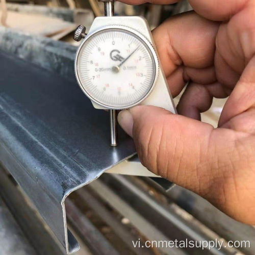 Phần Z bằng thép mạ kẽm 2 inch cho máy theo dõi năng lượng mặt trời